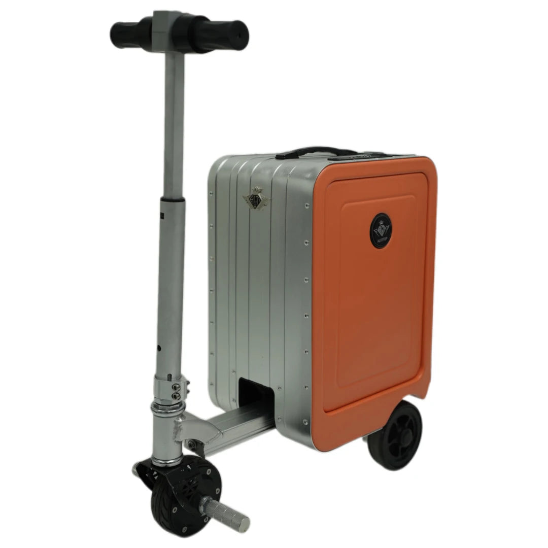 Wholesale Modern Durable Motorized Suitcase Cycling Luggage TSA Lightweight Portable Aluminium Frame Smart Follower USB Charging