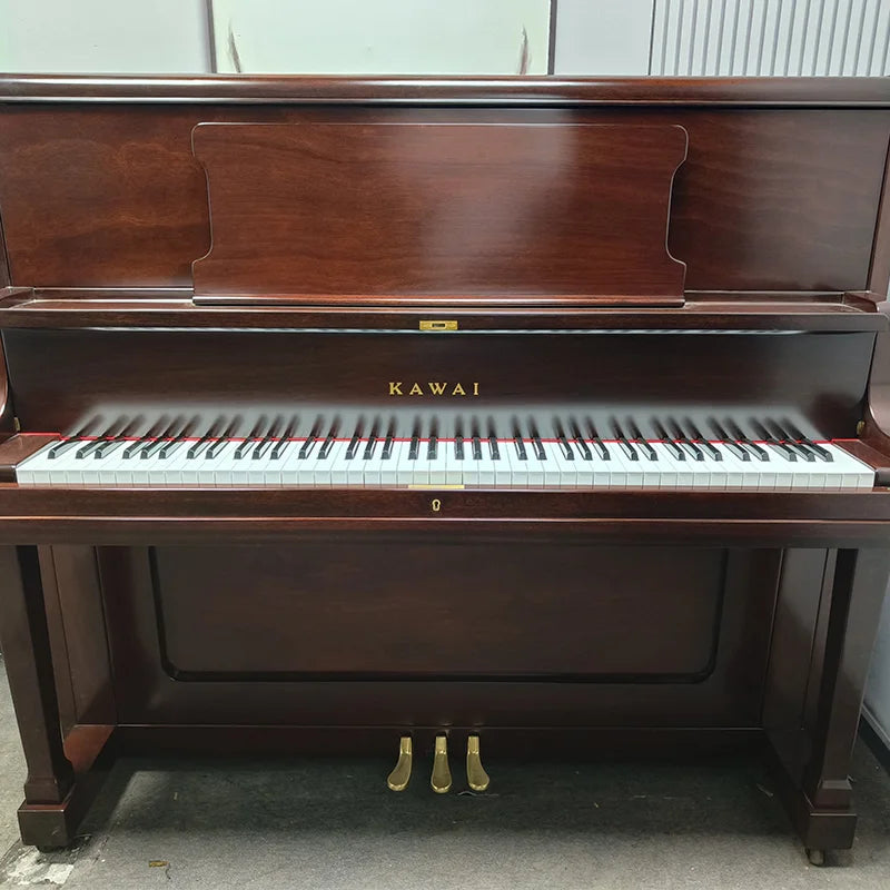 Used Kawai K48 Japan Upright Piano Export Quality with Solid Soundboard & Beech Hammers with Rich Tone Acoustic Piano