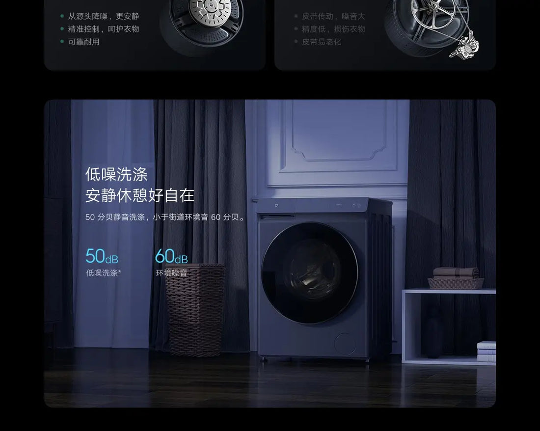 2021 New for Xiao Mi Washing and Dry Machine Mijia 10kg Direct Drive Washing and Drying Machine 10kg
