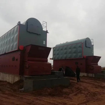 Reliable Quality SZL Series Industrial Steam Boiler Low Pressure Horizontal Szl Double Drum Longitudinal Chain Grate Boiler