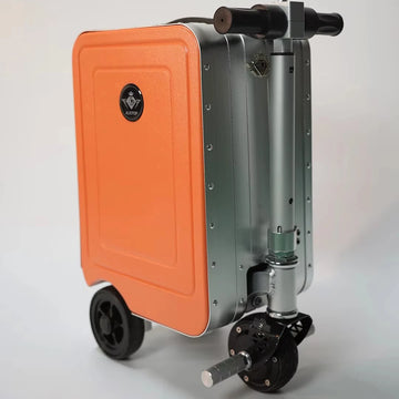 Wholesale Hot Selling Electric Aluminum 20-inch Lightweight Durable Suitcase with Smartphone APP Bluetooth Control Airplane