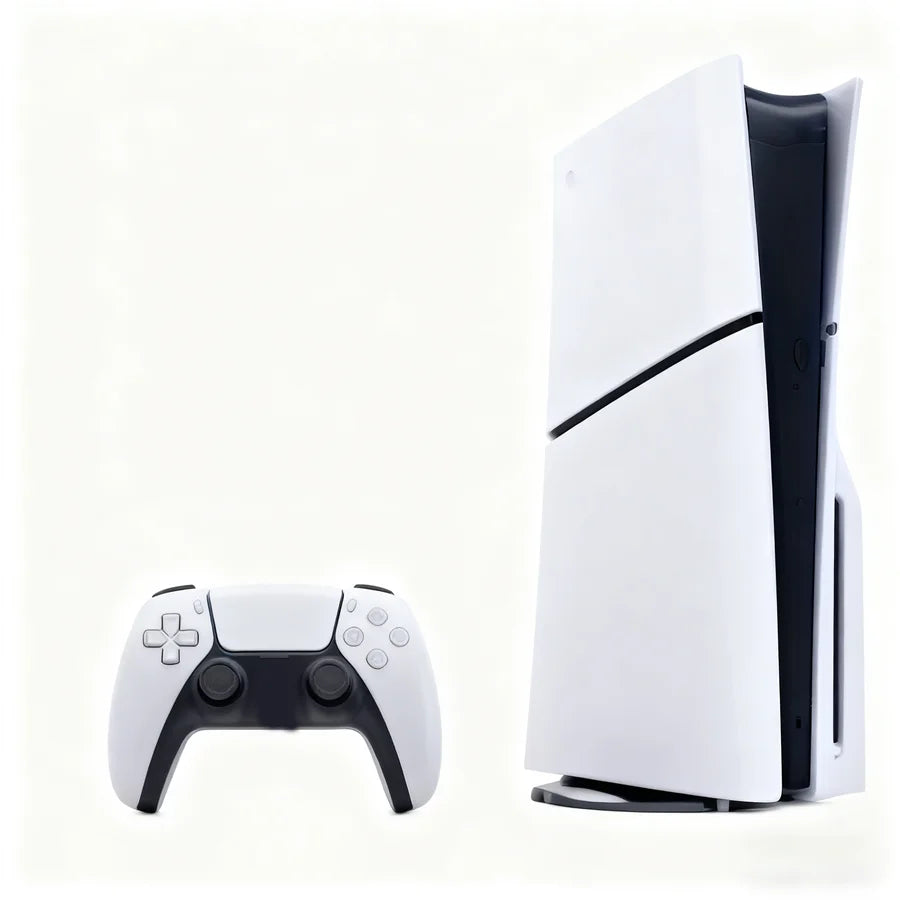 Second-hand 5 Slim Console Ultra HD SSD Immersive Gaming DualSense Controller 4K 8K VRR Global Shipping