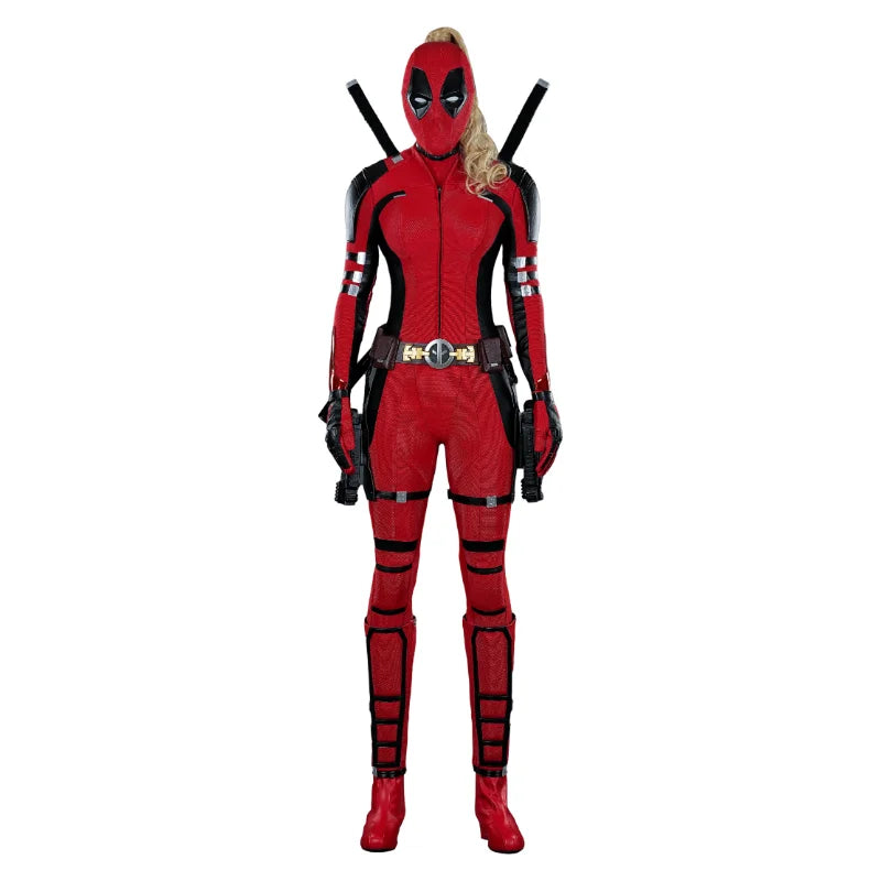 Customized Cost-effective Lady Dead Pool Suit