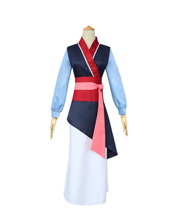 Halloween Costume: Mulan Outfit Cosplay Ancient Chinese Traditional Attire