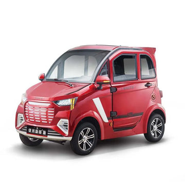 Chinese 4x4 Electric Vehicle 4 Seats 4 Wheel Street Legal Adult Elderly Safe Pure Electric Car