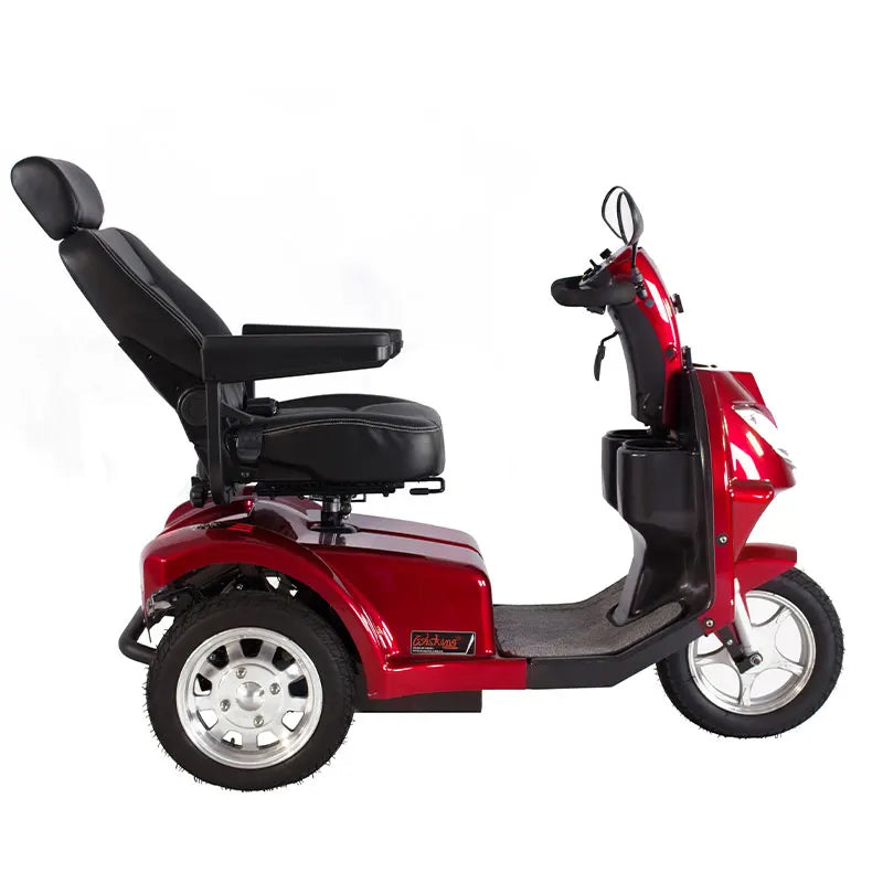Travel OEM ODM 3-Wheeled Electric Mobility Scooter with 1400W High-speed Motor for Elderly Adjustable Seat 20KM Range