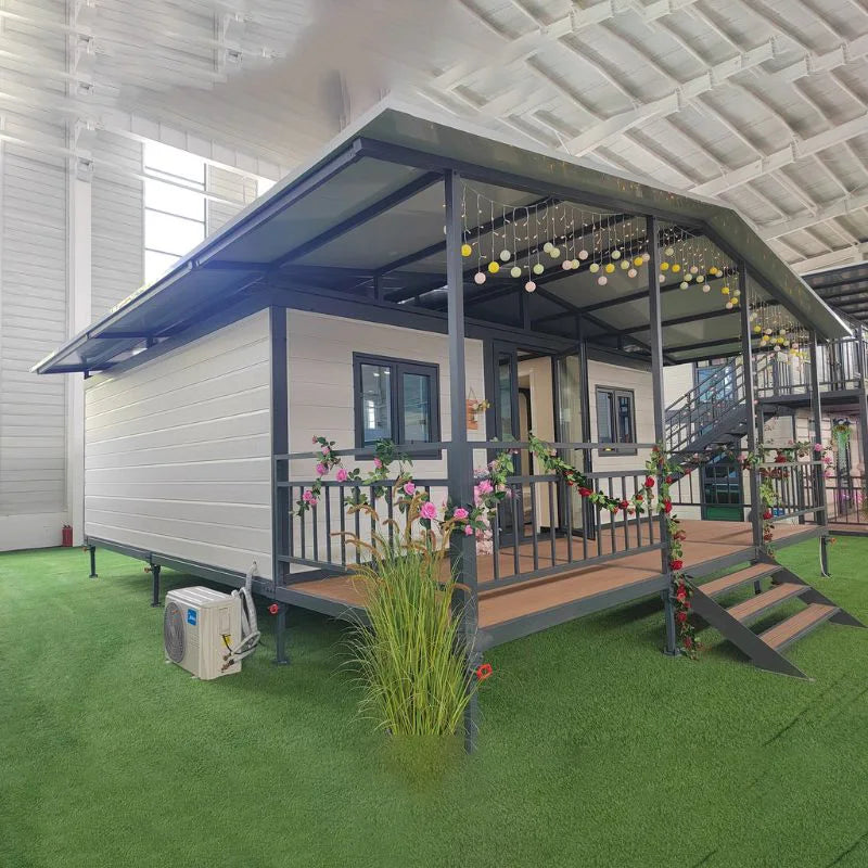 Container House Coffee Shop Portable Mobile Home Casa Contenedor Modular Homes Pool Cabin Expandable Casas Prefrafricadas