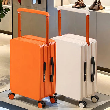 Koffer Met Brede Telescopische Handgreep Suit case Pc Carry Ons Wide Trolley Business Travel Suitcases 20Inch Luggage Sets