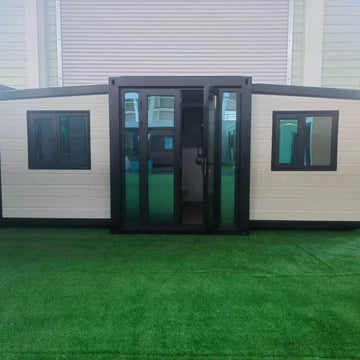 China Wholesale Low Price OEM Unique Luxury Tiny Villa 20ft 40ft Boxable Expandable Sandwich Panel Eco-Friendly Container House