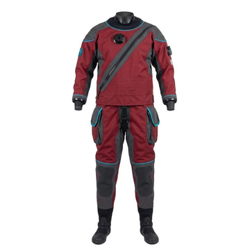 Factory Inclusive Size Drysuit for Adults Unisex Chest Zip Lightweight Waterproof Breathable Front Custom Design OEM/ODM Service