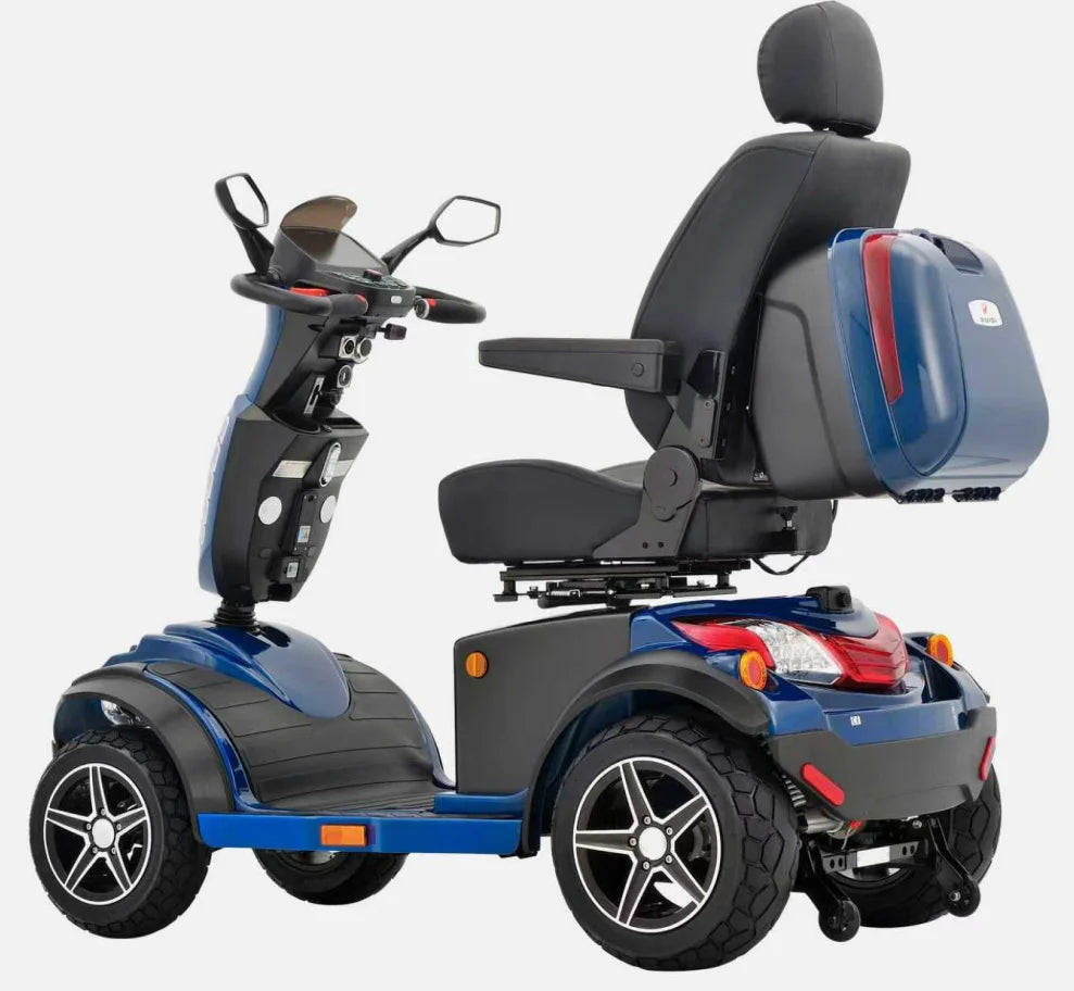 Newest Design Electric Motorcycles Stylish 1400W Power 70km Electromagnetic Brake for Disabled Handicapped Mobility