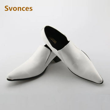 Fashion Solid White Casual Dressing Mens Shoes Comfortable Slip-on Designer Flats Loafer New Factory Customize Gentleman Zapatos
