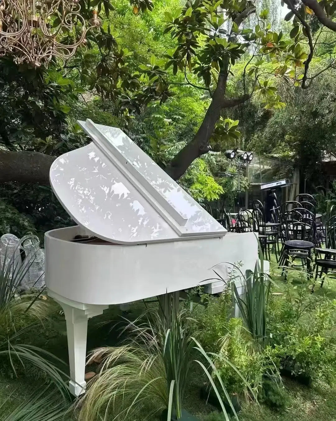 Custom Yamas G2 White Grand Piano 88 Keys HOT SOLD 186cm