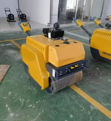 Reliable Engine 600KG Double Drum Vibratory Compactor Asphalt Trench Digger XMR060 Hydrostatic Drive Walk-Behind Roller