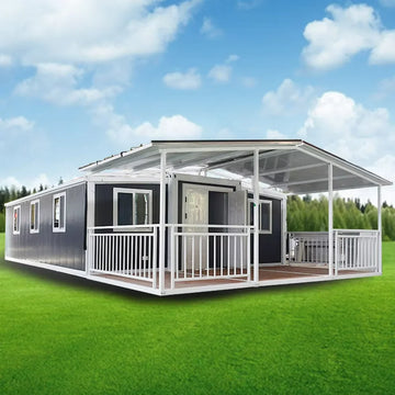 Customize 40ft Hurricane Proof 3 Bedroom Modular Container House Light Steel Foldable Flat Pack Expandable Modern Office Hotel