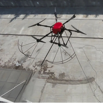 Hoch HYC Cleaning Drone — 6-Axis, Obstacle Avoidance, 160m Altitude, High-Rise Glass & Solar Panel Cleaning