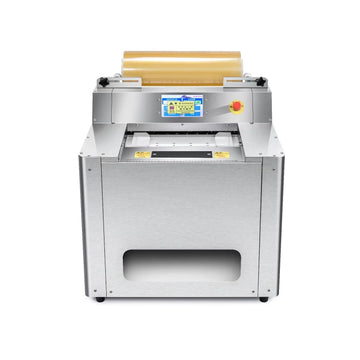 Super X Automatic PE PO PVC Stretch Cling Film Tray Wrapping Packaging Machine