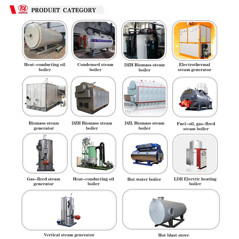 Reliable Quality SZL Series Industrial Steam Boiler Low Pressure Horizontal Szl Double Drum Longitudinal Chain Grate Boiler