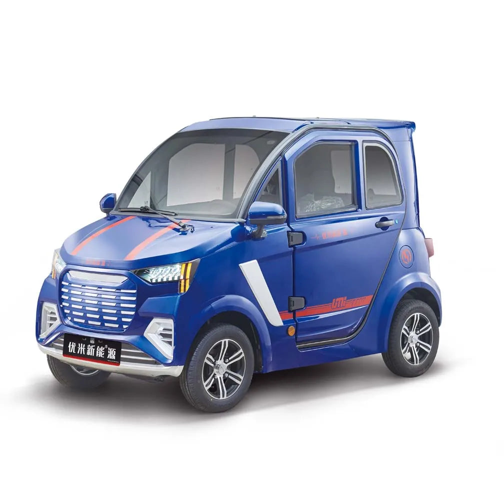 Chinese 4x4 Electric Vehicle 4 Seats 4 Wheel Street Legal Adult Elderly Safe Pure Electric Car