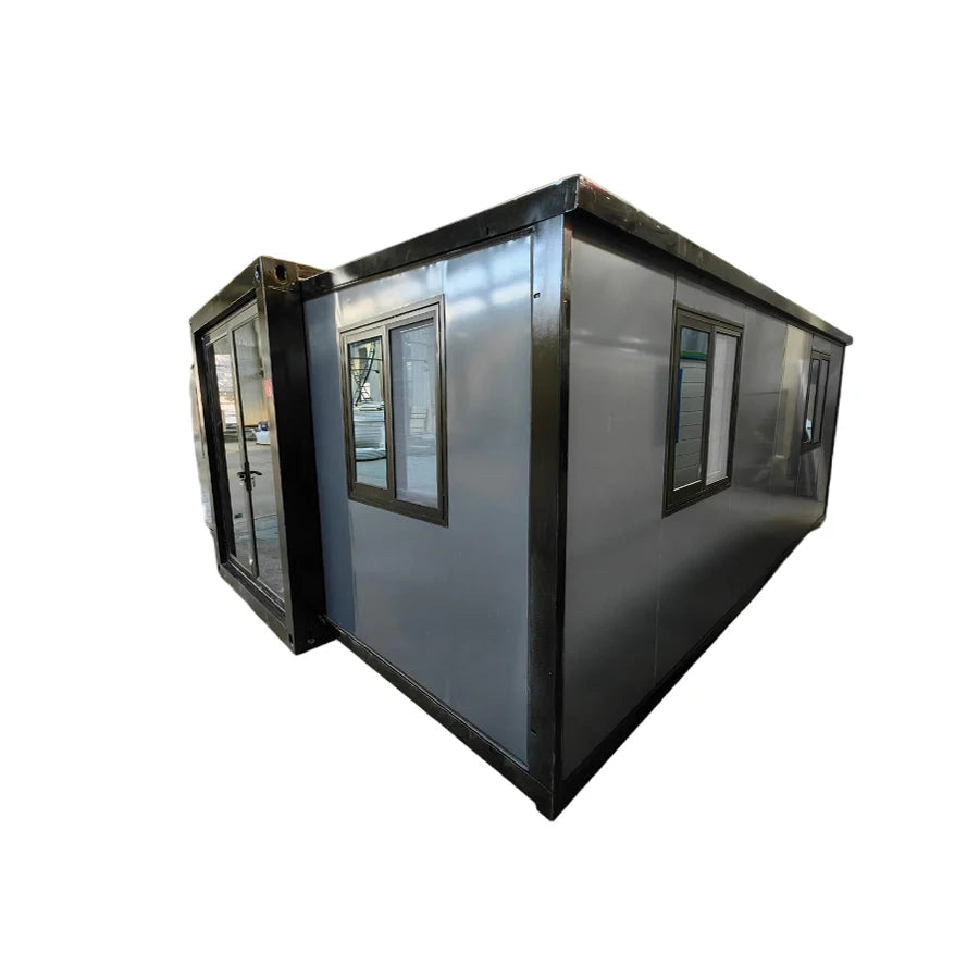 Steel Frame Expandable Container House Custom Size Prefab Home with Kitchen & Bathroom