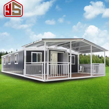 Modern Cheap Luxury Prefab 1 2 3 4 Bedrooms Flat Pack Container Houses Portable Prefabricated Homes Two Bed Room Attached Toilet