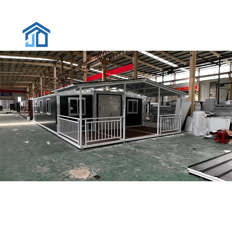New Design 20ft 40ft Luxury Prefabricated Villa Expandable Container House Portable Prefab Mobile Home With Bathroom and Kitchen
