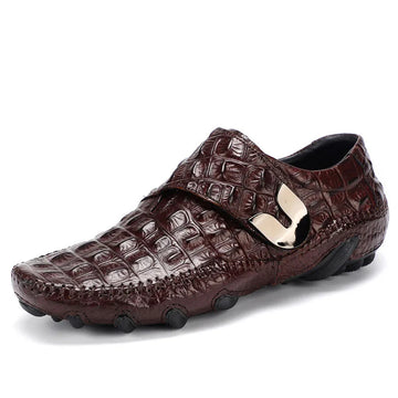 Men's Luxury Driving Loafers — Genuine Leather