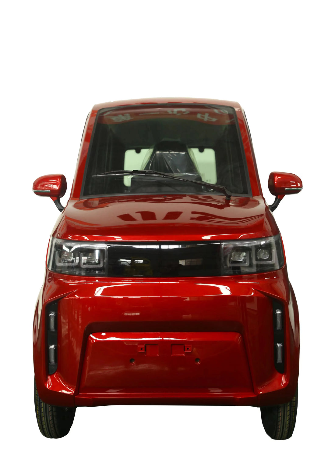 The Electric Mini-car, Manufactured in a Chinese Factory, Is Equipped with a 60V 2000W Motor and Has a Top Speed of 45 km/h