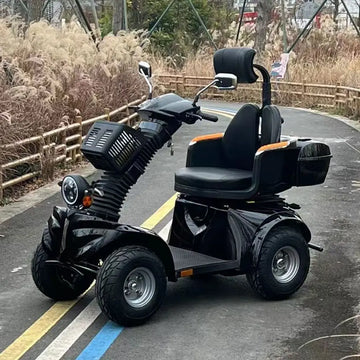 Competitive Elderly People Comfortable Outdoor Driving Heavy Duty1000W60V 4 Wheel Electric Mobility Scooter