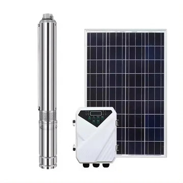 Hot Sale 125m Solar Water Pump 110v 1500w Dc Solar Water Pump System for Agriculture Irrigation