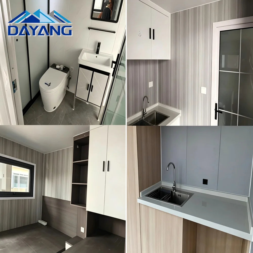 Dayang Modular Prefabricated House 30 Feet 40 FT 20ftIndustrial Design Style Expandable Container with 3 Bedroom