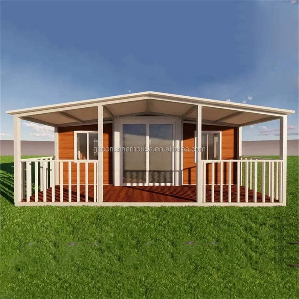 Wholesale 3 Bedroom Luxury Casa 40ft 20ft Movable Foldable Expandable Prefab Container House With Bathroom Kitchen for Sale