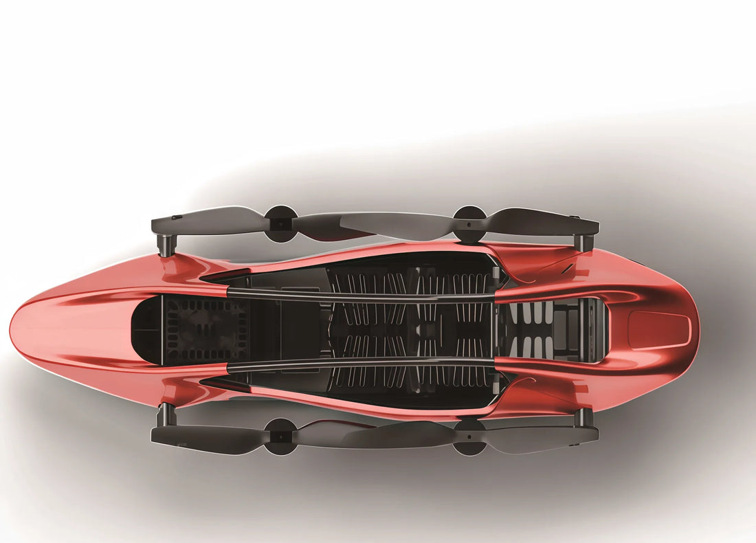 Eagle ONE eVTOL Manned Aircraft — 600kg Payload, 100km/h, RTK GPS, Autonomous Flight