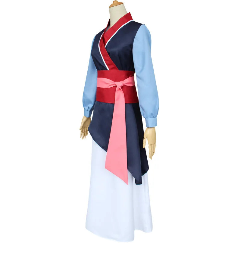 Halloween Costume: Mulan Outfit Cosplay Ancient Chinese Traditional Attire