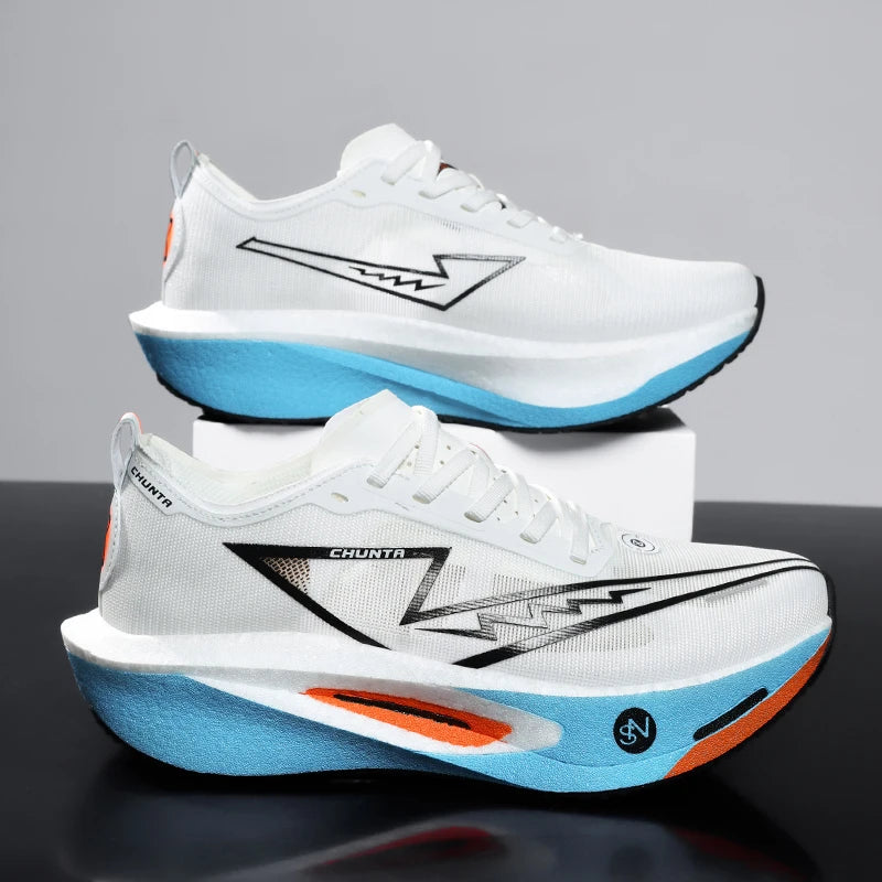 Men's Marathon Carbon Board Athletic Sneakers — Lightweight