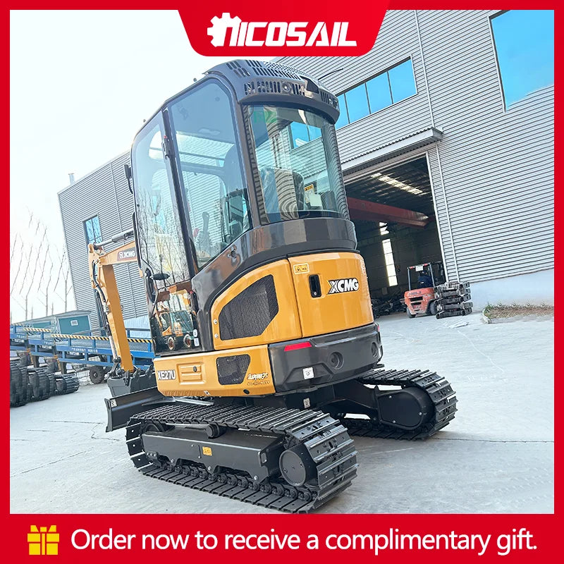 Sale Excavator Mini Excavator 3.0ton Mini Escavator 2880kg Bagger Mini with Load-sensitive Main Valve and Hydraulic Thumb