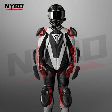 Motorcycle One-piece Leather Jacket Motorcycle Anti Fall Riding Protection Racing Suit Riding Protection Riding Suit