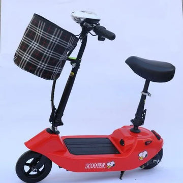Foldable electric scooter to work Campus driving scooter