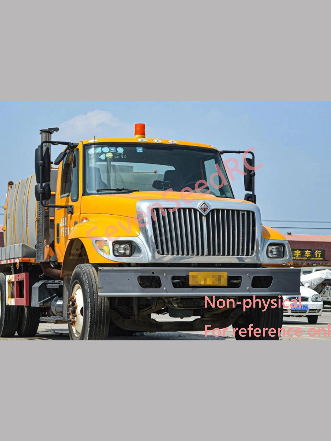 1:14 Scale WORKSTAR Day Cab Truck Body — 3D Printed, Unpainted Kit