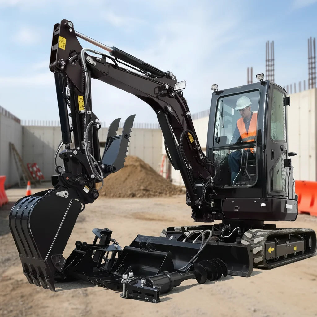 ACE Mini Crawler Excavator — Kubota/Yanmar Engine, 1.2–2.7T, Multiple Models