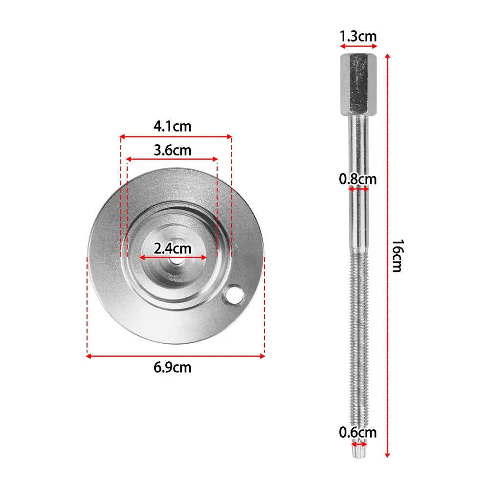708200686 529000072 1Set Silver Steel Belt Removal Clutch Changing Tool For Can Am Defender HD8 HD10 2016-2022 Car Accessories
