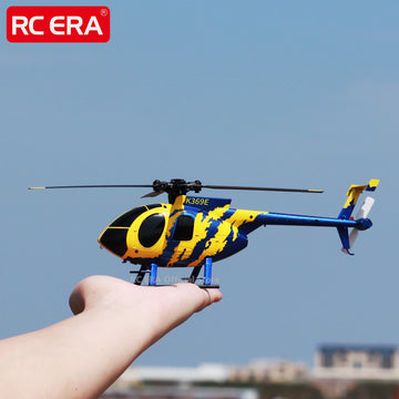 RC ERA C184 Mini MD500 100 Size Gyro Stabilized Helicopter with Optical Flow Sensor 4CH RC Aircraft for Adults