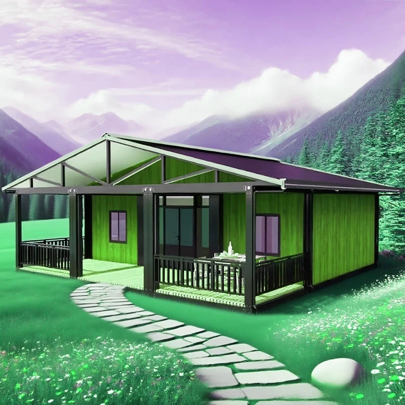 20ft 40ft Container House Luxury Prefabricated Modern Mobile Tiny Home Prefab Space Capsule Modular Fold Out Container House