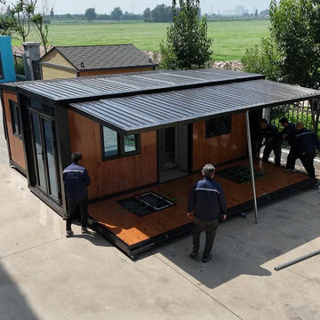 Customized Detachable Luxury Villa Extendable Portable House Foldable Expandable Container House Container Homes Prefabricated H