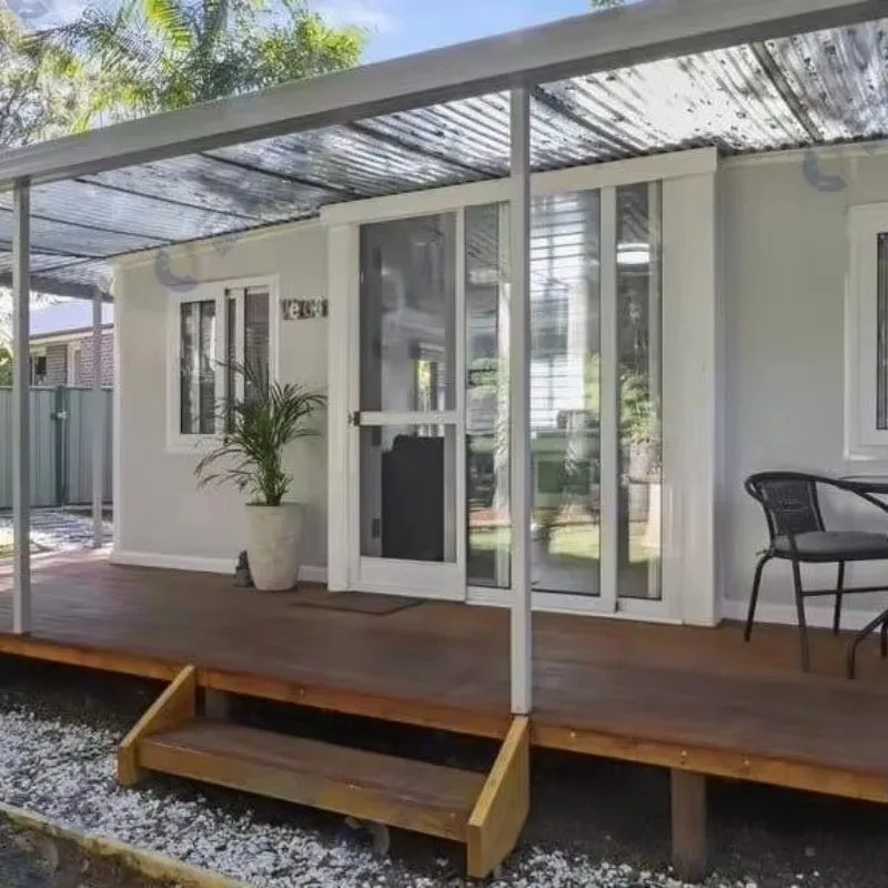 Double Wing Expandable Sandwich Panel Container House and Modern Mobile Home 20ft 40ft 3 Bedrooms Fireproof