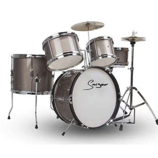 Drum Kit  High Quality Musical Percussion Instrument 5 Piece 3 Cymbals Professional Kid Drum Set  Ideal for Beginners, Students