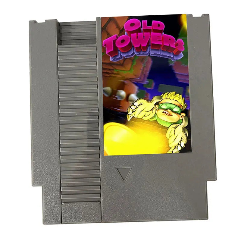 Old Towers Game Cartridge For  8 Bit Video Game Consoles
