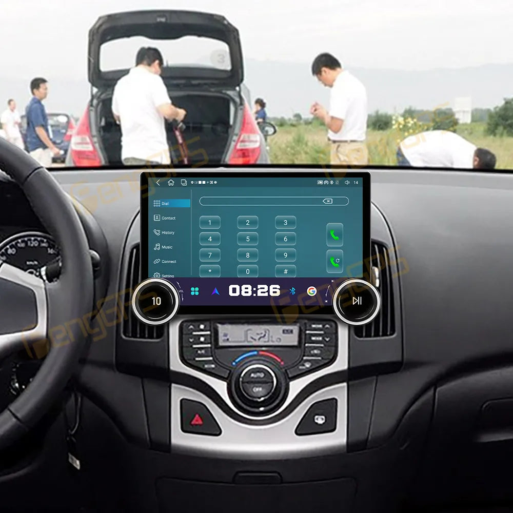 Car Accessories Radio For Hyundai i30 2006-2012 Android Auto GPS Navigation Multimedia Stereo Receiver Head Unit Offline Maps