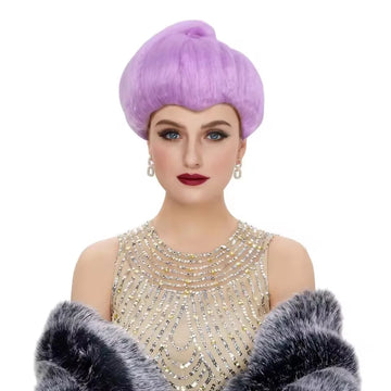 WHIMSICAL W REEWES Fantasy Fairy Godmother Wig for Women Cosplay Accessory Synthetic Fiber Wigs