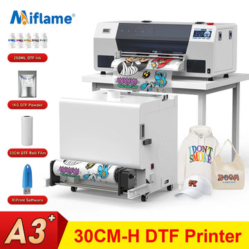 A3+ DTF Printer For Epson XP600 Directly To Film DTF Transfer Printer T shirt Printing Machine For all textile A3 DTF Printer